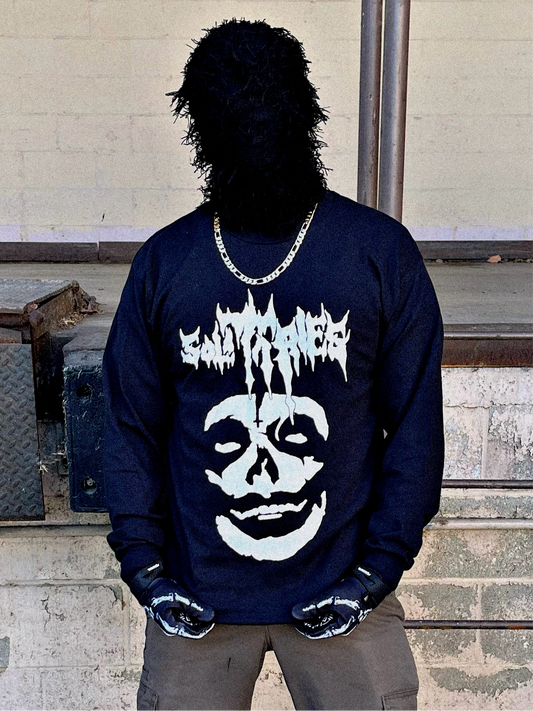 INCUBUS SKULL LONG SLEEVE (BLACK) (UNISEX)